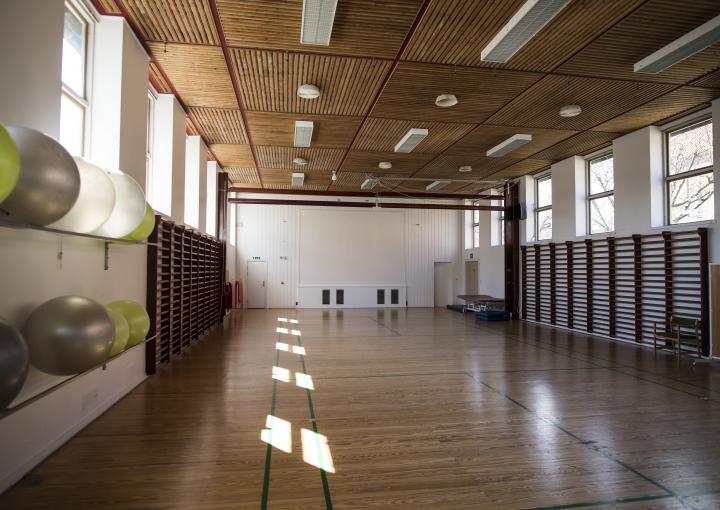 Billede der viser Gymnastiksalen på Sundhedshuset
